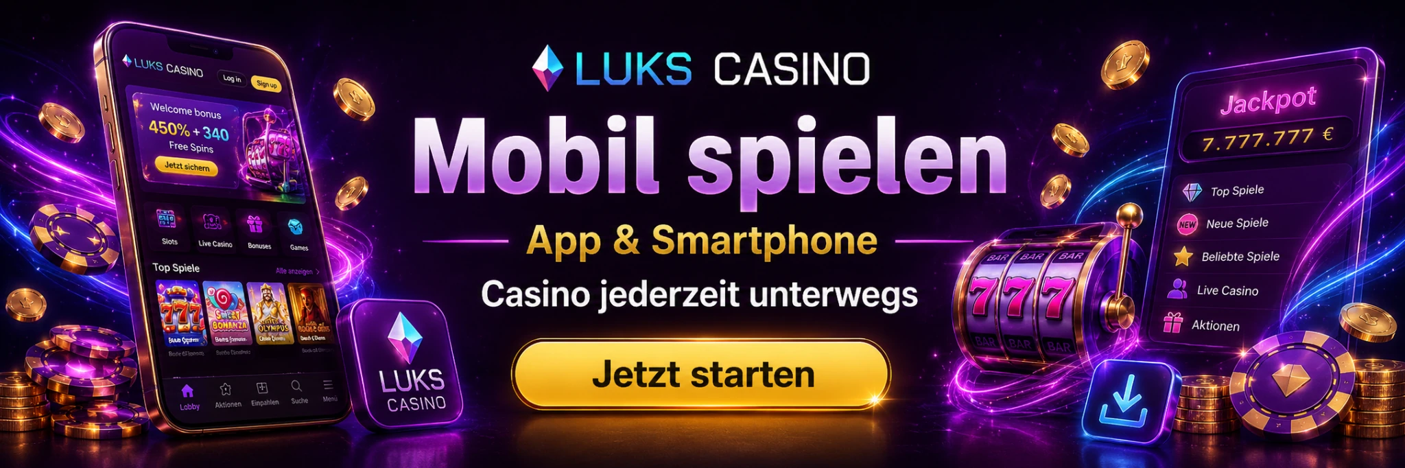 Luks Casino Mobile